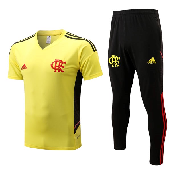 Maillot Flamengo Ensemble Complet 2022-23 Jaune